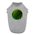 ヨープキャンが気になったのすいか -watermelon- 丸 ドッグTシャツ