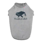 Atelier Pomme verte のHumpback whale22 ドッグTシャツ