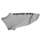 COFFEE GIRLのCoffee Girl (コーヒーガール) Dog T-shirt