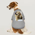 ゴールデンのまりとラブラドールのオレオに娘のあかりちゃんのまり仔猫ドック Dog T-shirt