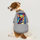Nananas_webyasanのカラフルアートなチワワ犬 ドッグTシャツ