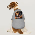 Mzaki_70のspace cat Dog T-shirt