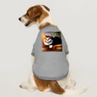 O-RI24のかわいい猫 Dog T-shirt