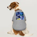 KEIKO's art factoryの「四季と星」の4部作 Dog T-shirt