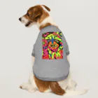 動物絵 Jamanakocic storeのトマトとアライグマカラフルアイテム Dog T-shirt