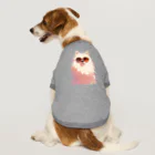 AQUAMETAVERSEのサングラスをかけた、かわいい犬 Marsa 106 Dog T-shirt