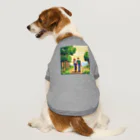 kichamanの散歩デート Dog T-shirt