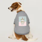 umemoのショップのラサのカフェオレ Dog T-shirt