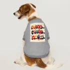 AQUAMETAVERSEの個性的な華やかなフクロウたち　Hime  2530 Dog T-shirt