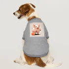 ganeshaのかわいいブタ遊びフェッチ Dog T-shirt