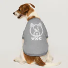 VIRTUAL CROSSのShiba Logo white  Dog T-shirt
