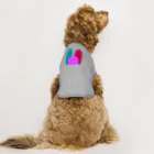 うにぽっぷこーんのカラフルさぼてん Dog T-shirt