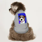 虹色PLUSの夜空を見上げて　ジャックラッセルテリア犬 Dog T-shirt