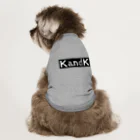 K and K companyのKandKロゴ Dog T-shirt