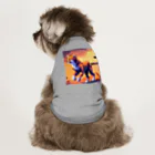 Useponzooのピクセルアート　チーター Dog T-shirt