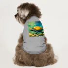 ワンダーワールド・ワンストップのドット柄の生物 Dog T-shirt