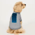 bonnylochの七宝繋ぎ_LightBlue Dog T-shirt