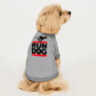 COOL CAT★GRAPHICSのRUNNING DOG　走ってる犬　CCG-005-2W Dog T-shirt