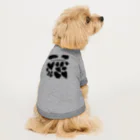 matsukanaSHOPの牛柄犬Ꭲシャツ(白枠なし) Dog T-shirt