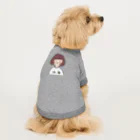 yamamototomohiroのスキー初心者女子 Dog T-shirt