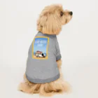 honeycombのサーフボードと車 Dog T-shirt