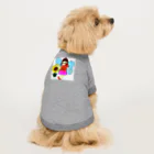 Hisotanのsuzuri専属、ひそたんの描いた自分の似顔絵アイテム。 Dog T-shirt