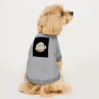 みにゆん　ねこのBathing puppy ドッグTシャツ