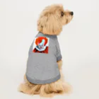 Okuizumoのピエロのイラストのグッズ Dog T-shirt