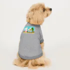 アプリコワークスのくまちゃん・みんなでお散歩 Dog T-shirt