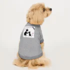 ふとっちょボストンのふとっちょボストン親子と桜 Dog T-shirt