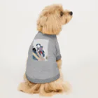 keeeeeep smilingの洗濯を愛してる猫 Dog T-shirt