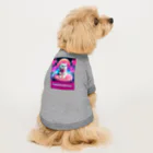 Association Against Mirroring SelfiesのSynthwave_cats Dog T-shirt