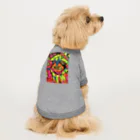 動物絵 Jamanakocic storeのトマトとアライグマカラフルアイテム Dog T-shirt