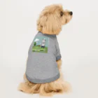 genki121227の面白ゴルファー Dog T-shirt