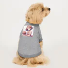 raio-nの春の花畑と少女 Dog T-shirt