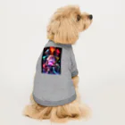 シロクマペンギンのドラゴンファイターガールwith竜の変身ヒーロー Dog T-shirt