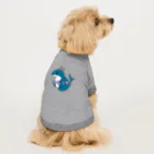 SHARK　LIFEのお座り鮫龍くん Dog T-shirt