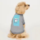 kuma310のカワイイ歯のキャラクターが登場！ Dog T-shirt