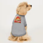 クロスクリエイティブの美ら島のサンライズ Dog T-shirt