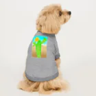 ファンシーTシャツ屋の砂漠の太陽とサボテン Dog T-shirt