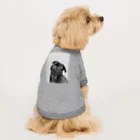 可愛い動物の犬 ドッグTシャツ