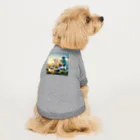 戦国時代マニアの明るい未来を予感させる大阪城 Dog T-shirt