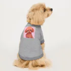 nami123のおしゃれトイプードル Dog T-shirt