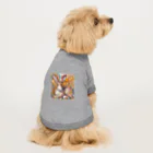 tearai-ugaiのクリムトウサギ Dog T-shirt
