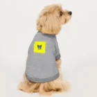 ギョージャガーリックのデザインのyellow Dog T-shirt