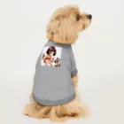 まんまるちゃんの座敷わらしとかわいいタヌキ Dog T-shirt