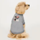 Y m @Y's shopの猫とカーネーション Dog T-shirt