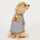 winwin6126の波乗りデビュー！ Dog T-shirt