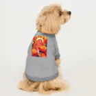 AQUAMETAVERSEのダリアの花の中の笑顔　なでしこ1478 Dog T-shirt