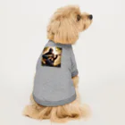 Qten369のG線上もゴリラ Dog T-shirt